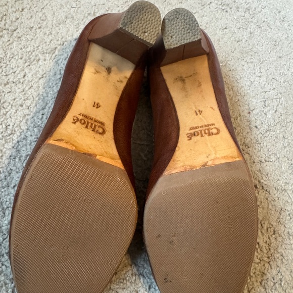 Chloe Leather Heels size 41 - Picture 10 of 11